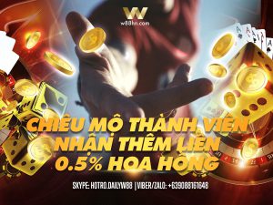 Read more about the article CHIÊU MỘ THÀNH VIÊN NHẬN THÊM LIỀN 0,5% HOA HỒNG